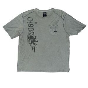 POINT ZERO Vintage Men’s Grey T-Shirt Size XXL